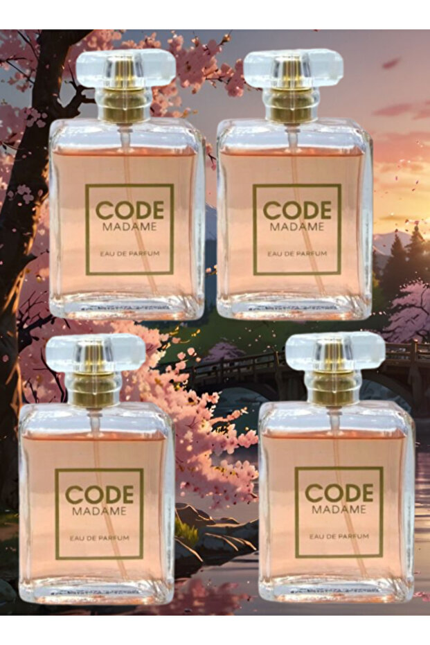 4 Pieces Code Madame Perfume 100ML - 1