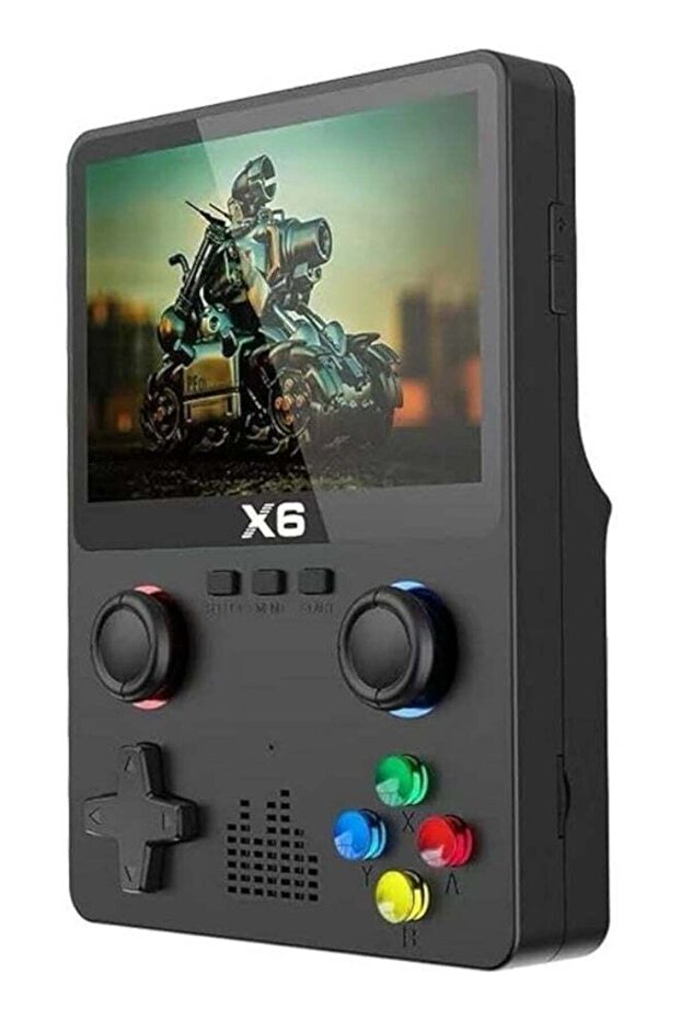 X6 Handheld Game Console – 3.5-Inch IPS Display, 10,000 Retro Games, 32GB Storage