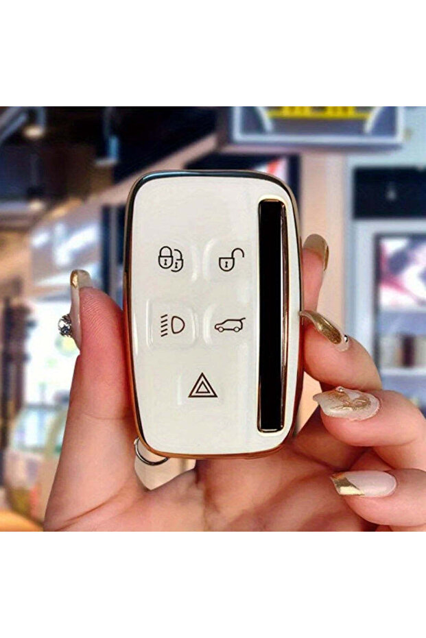 TPU Car Key Case Cover for Range Rover Sport Discovery 3 4 Elander 2 Evoque