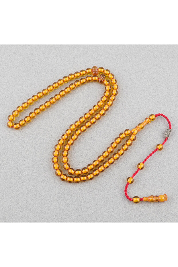 Katalin Usta Handcrafted Signature 99 Prayer Beads Sphere Cut 7mm Prayer Beads - Yellow