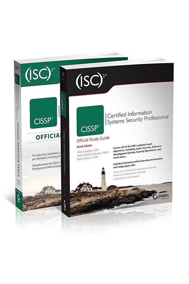 (ISC)2 CISSP دليل الدراسة الرسمي وحزمة اختبارات التدريب لشهادة محترف أمن أنظمة المعلومات