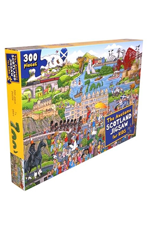 The Awesome Scotland Jigsaw For Kids 3 Piece Puzzle