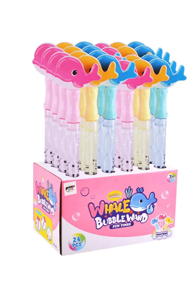 Bubble Wand Whale 39 cm, Assorted - 1 pc