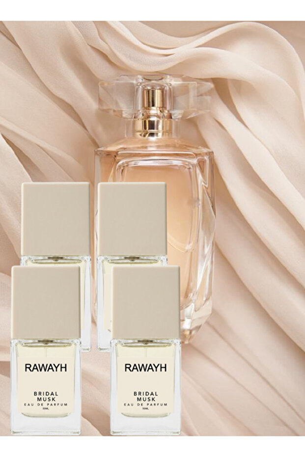 4 قطع من عطر المسك للعروس 50 مل