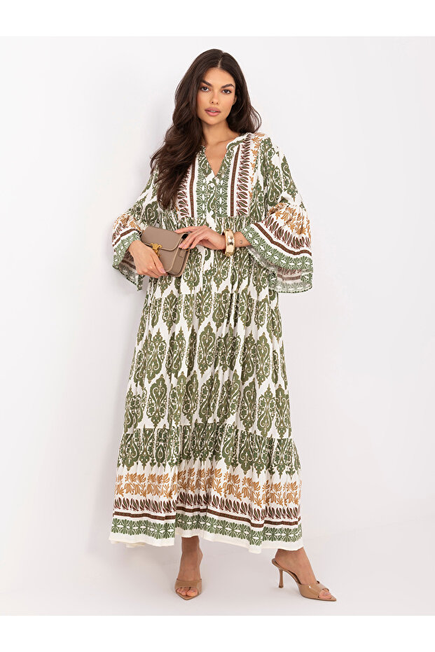 Rochie Dama Khaki - 3