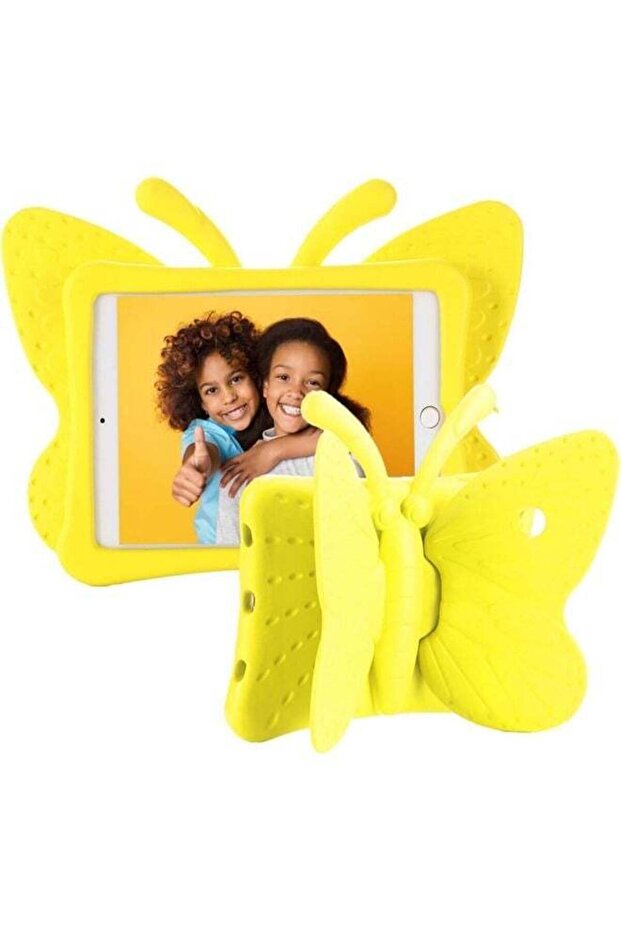 iPad 6th Generation Case for Kids - Lightweight Kid-Proof Soft EVA Foam Protective Cover for iPad 9.7 (2018/2017) - Yellow
