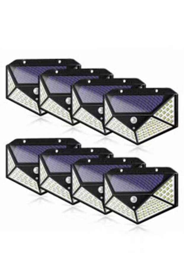 8 Pairs Solar Outdoor LED Lights with Reflectors – Waterproof Lighting for Front Door, Yard, Garage, and Deck