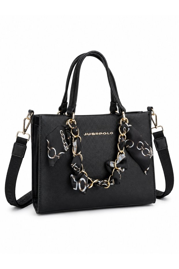 Women's Shoulder and Crossbody Bag with Chain Detail, Suitable for Daily or Special Use, Luxury Handbag Size: 25X20X9 cm
