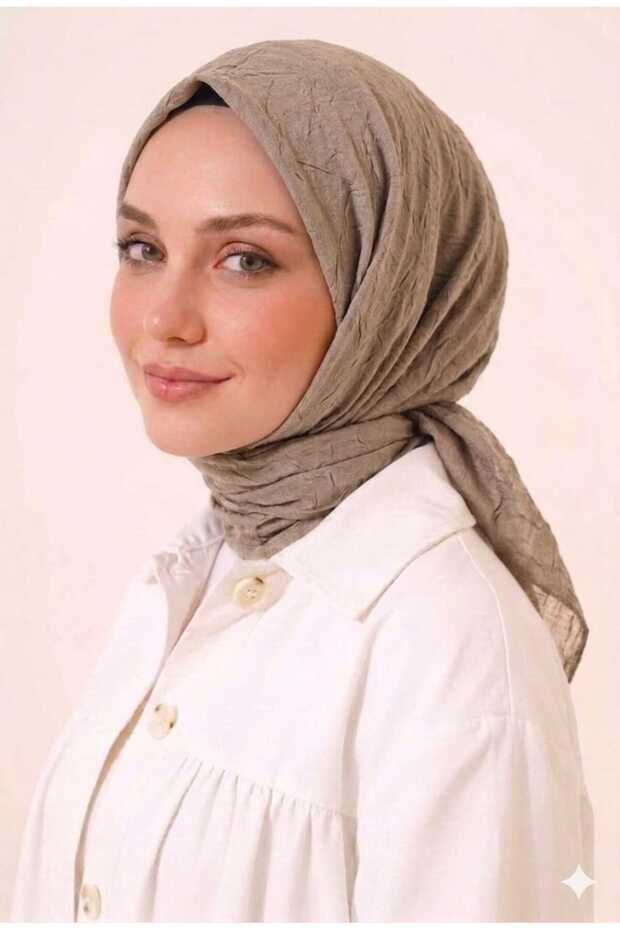 Mink Bamboo Crochet Scarf