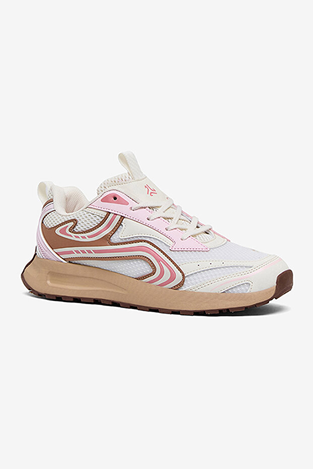 Women Chrono Nitrofly Cushion Lace-Up Sneakers-White