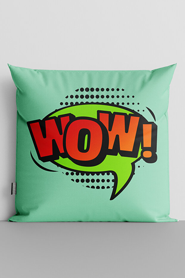 غطاء وسادة مطبوع رقميًا على الوجهين من Popart Wow - 130
