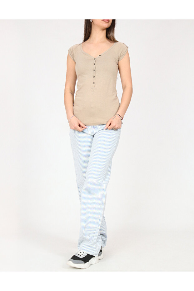 Tricou, Crem - 1