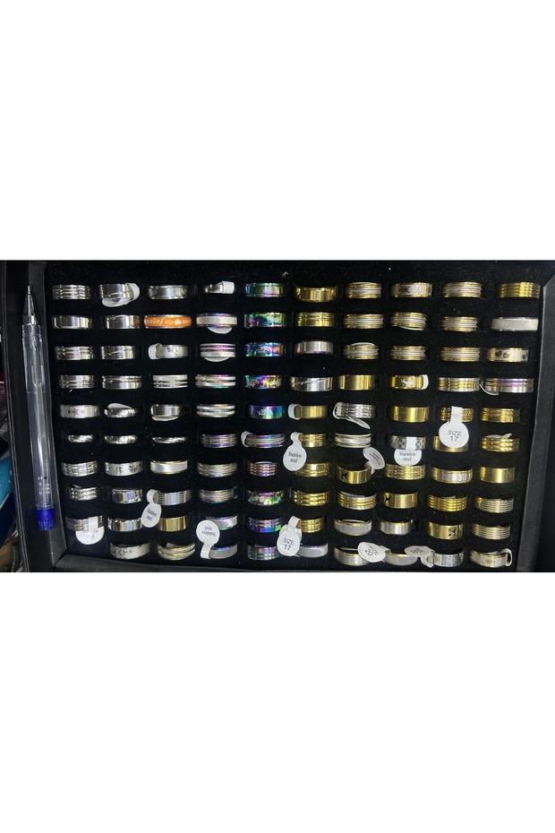 100 pieces rings - 1