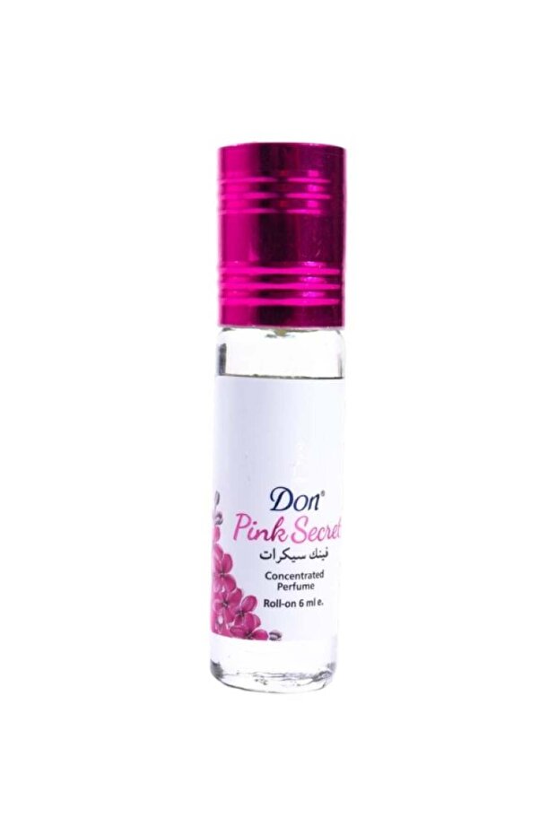 عطر رول أون دون بينك مركز خالٍ من الكحول من رفاس – 6 مل