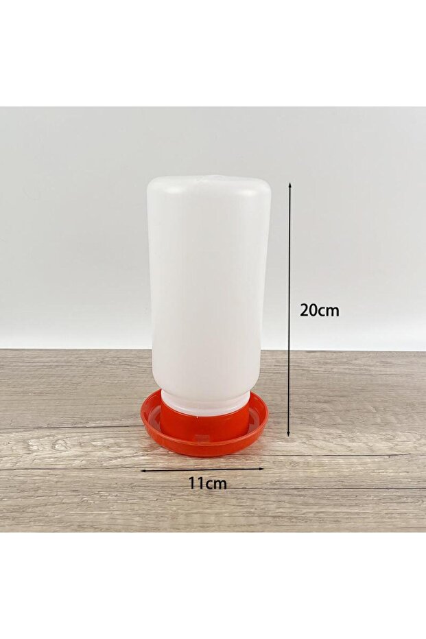 A6 Poultry Thickened Feeder And Drinker Water Food Dispenser Automatic Chicken Birds Chick Waterer F
