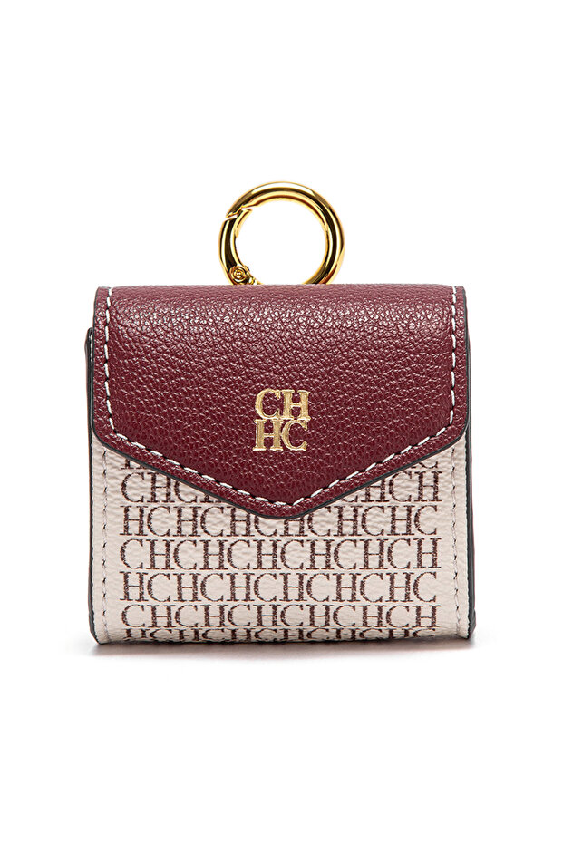 Burgundy CHCH Women's Small Wallet 2026 Spring Simple Girl Decorative Mini Bag