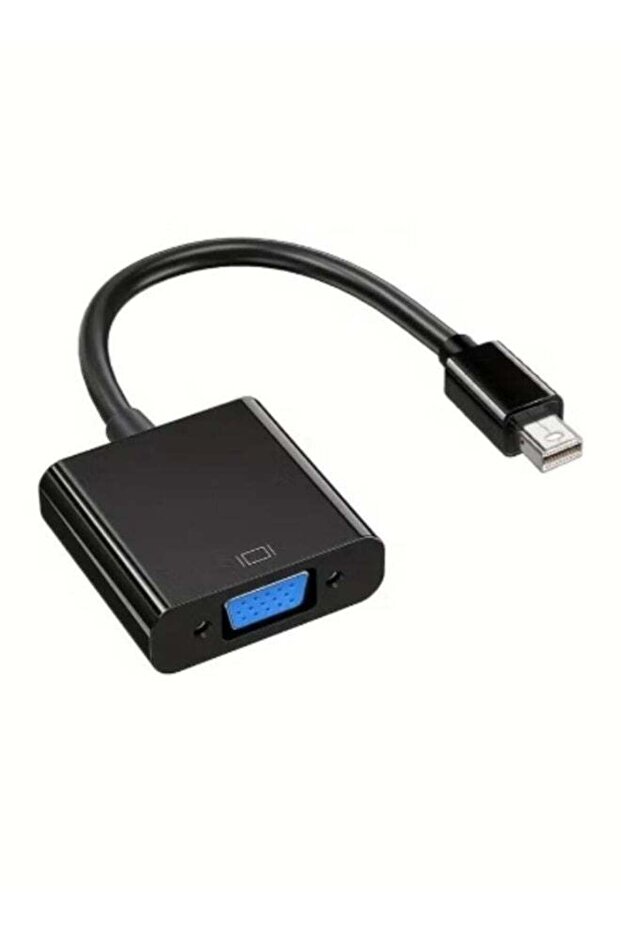 محول Mini DisplayPort إلى VGA (أسود)، محول ذكر Mini DP (متوافق مع Thunderbolt) إلى أنثى VGA لأجهزة Surface Pro وMacBook وThinkPad والكمبيوتر الشخصي