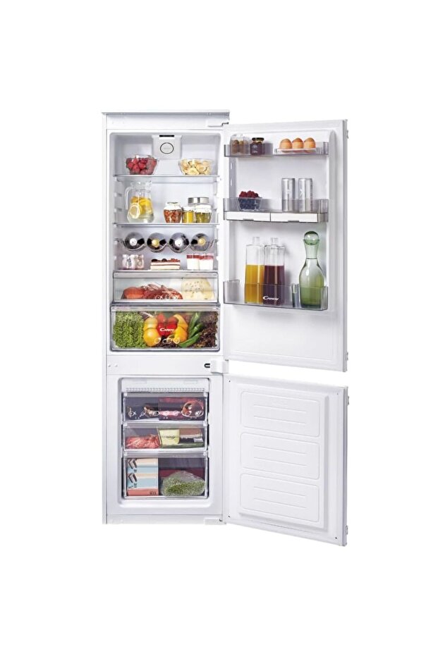 250 Litre 177 CM Height Built-in-Combi No Frost Refridgerator CKBBF172K White | Fridge- Freezer Combo