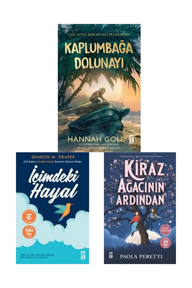 6 7 8 Class İçimdeki Hayal Kaplumbağa Dolunayı Kiraz Ağacının Ardından 3 Book Set