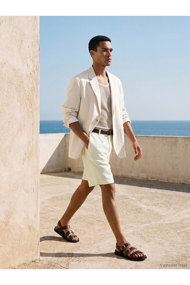 Nevavm Regular Fit Men's Shorts with Difference