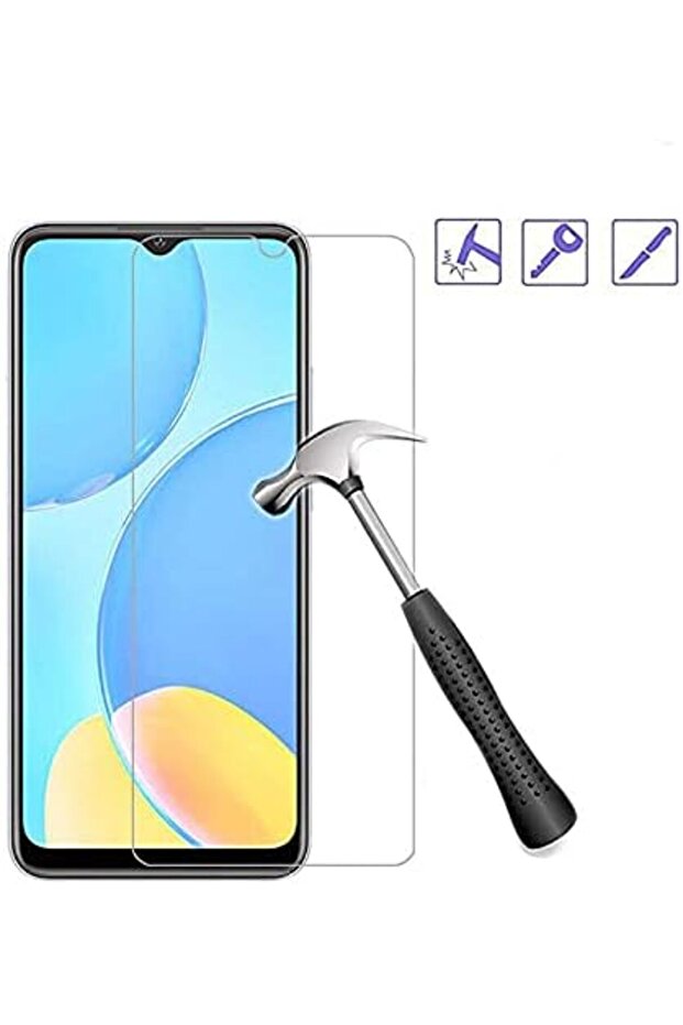atu shop واقي شاشة جالاكسي M21 من الزجاج المقوى المقاوم للكسر 511005