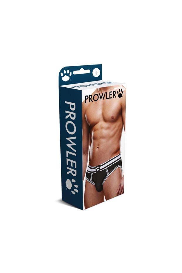 Open Brief - M - Black/White