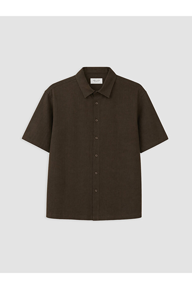 قميص رجالي من NEVAVM بتصميم Regular Fit Armoudule