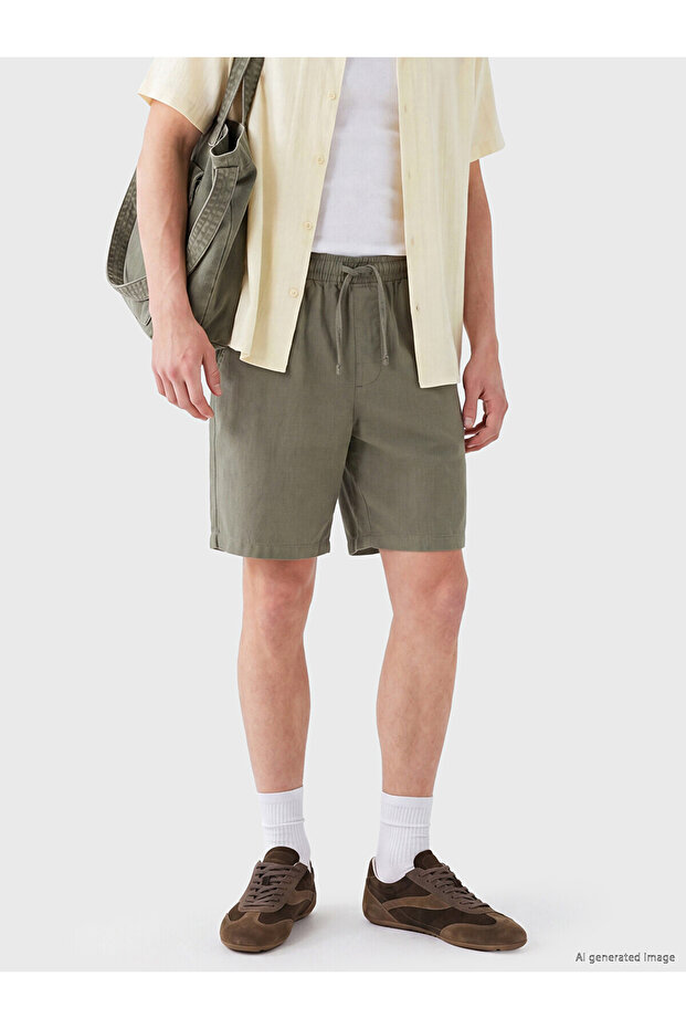 Trendlucky Regular Fit Men's Shorts with Difference in Color