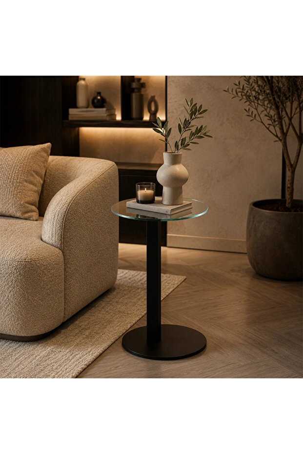 طاولة جانبية متعددة الاستخدامات بتصميم عصري