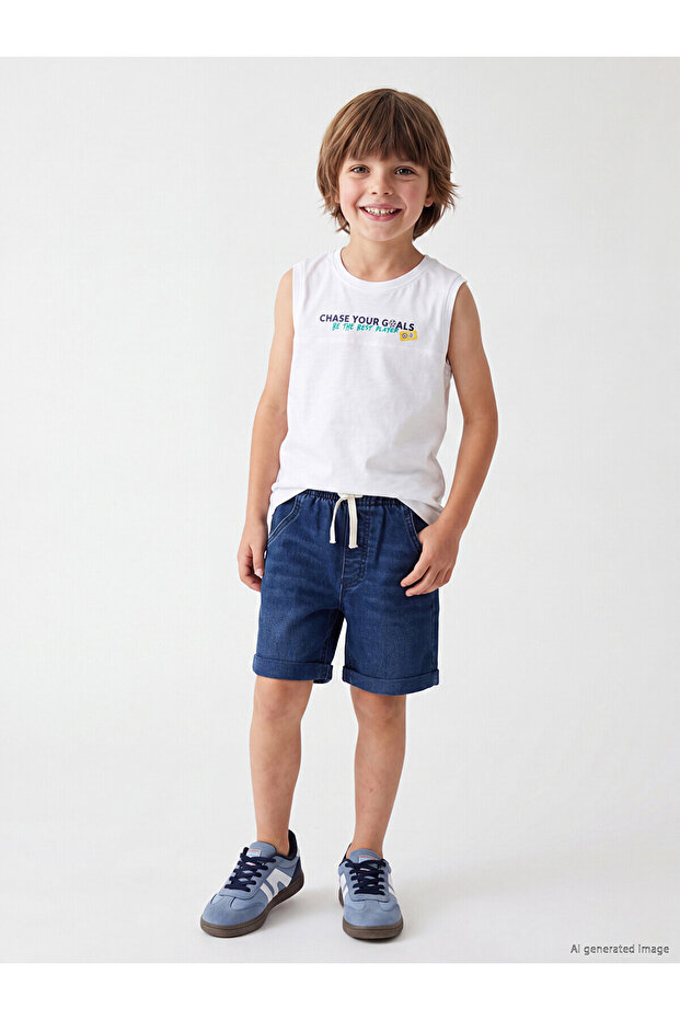 Original Printed Boys' Undershirt