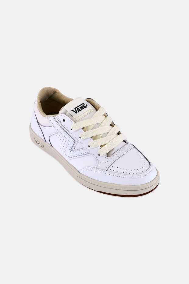 Women Lowland Cc Lace Up Skateboard Shoes, White