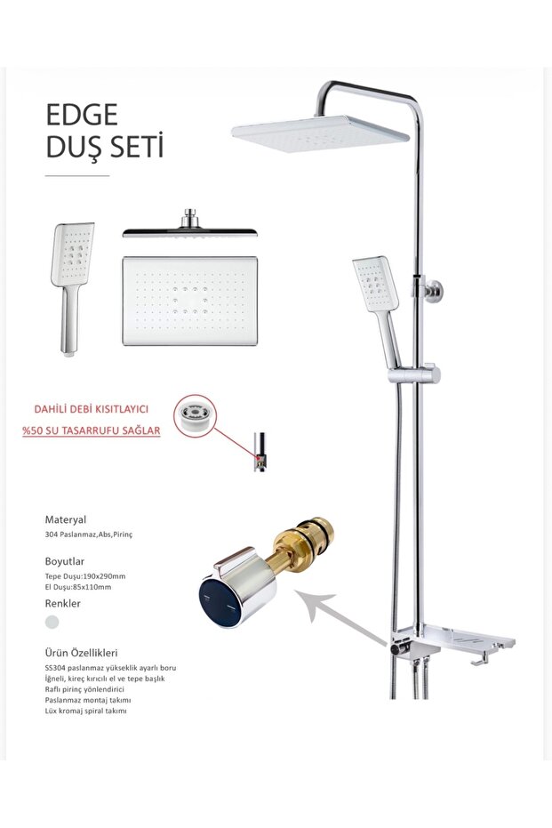 EDGE Duş Seti