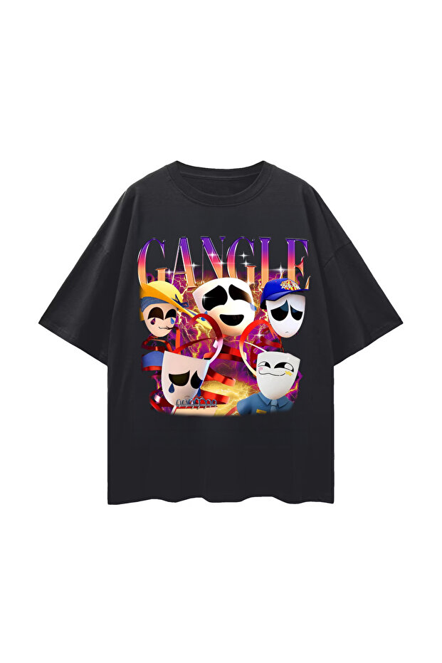 Unisex Oversize the Amazing Digital Circus Printed Tshirt