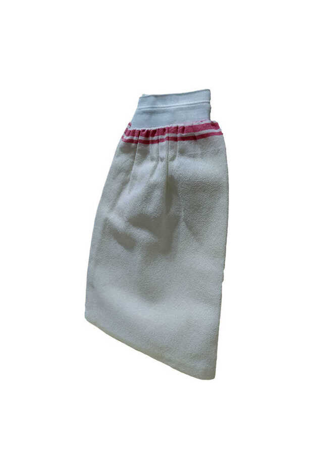 حقيبة الظهر والجسم الحريرية المرنة البيضاء 15X25