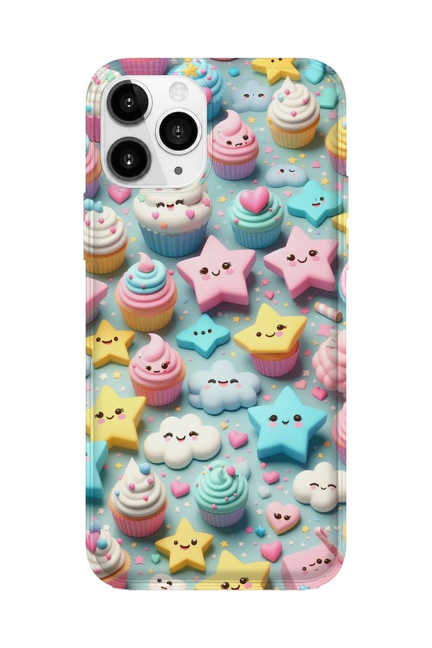iPhone 11 Pro Max Compatible Printed Transparent Phone Case | Collection: Kawaiimilk Dreamies