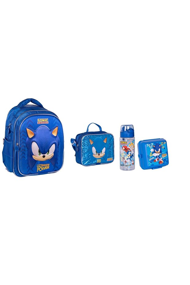 Sonic School Bag Set (4 Pieces)