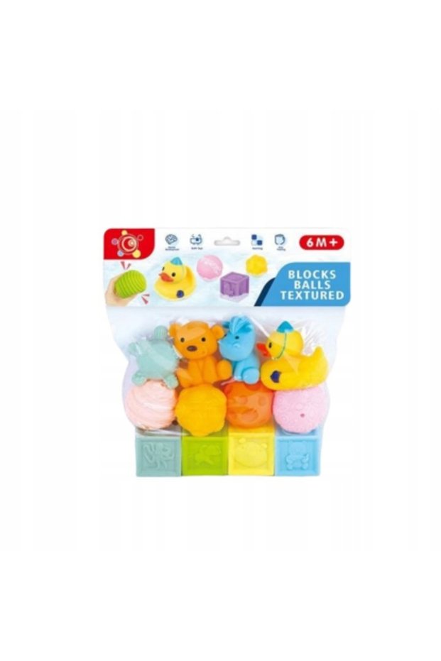 Set de constructie pentru bebelusi, Trifox, Multicolor