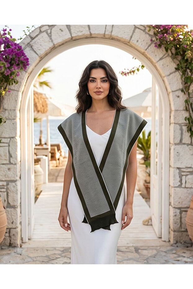 Summer Knitwear Shoulder Shawl, Cover-Up