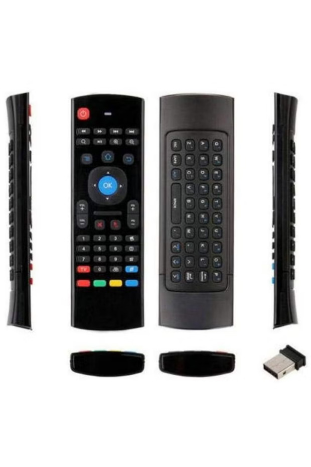 Air Mouse Remote Control with 2.4GHz MX3 Wireless Fly Air Mouse & Qwerty Keyboard for KODI & Android Smart TV Box, Win PC, Mac. | WIDGETS MATRIX
