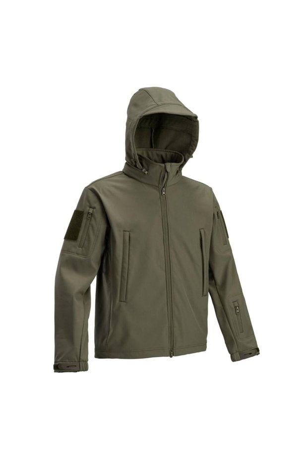 Τζάκετ Softshell Χακί S