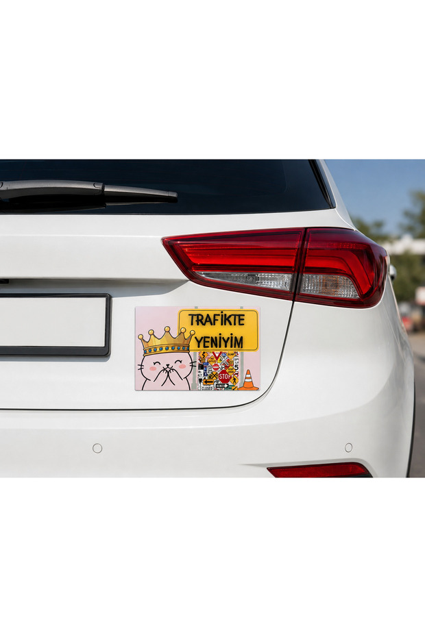 I'M New in Traffic Car Magnet Magnetic Novice Driver Sticker Non-Vehicle Sticker