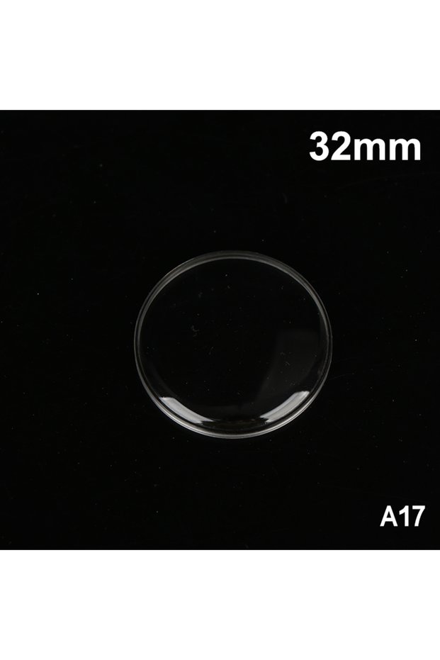 A17 Watch Crystal Replacement 28-32.2mm Clear Acrylic Lens For Vintage Pocket Watch Repair Parts Scr