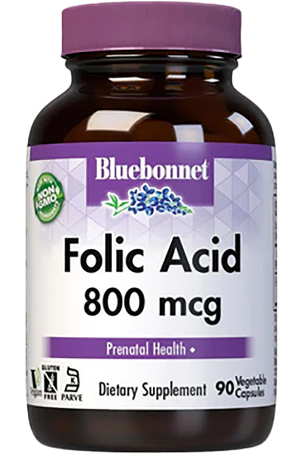 Folic Acid 800 mcg 90 Capsules