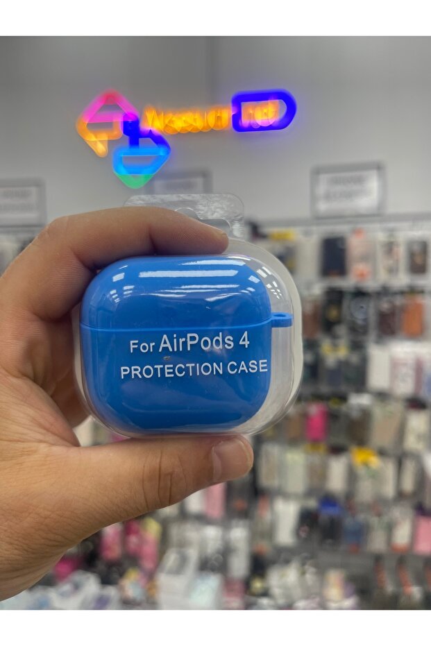 غطاء سيليكون متوافق مع Airpods الجيل الرابع، مصنوع من السيليكون ذو الملمس الجلدي الداخلي.