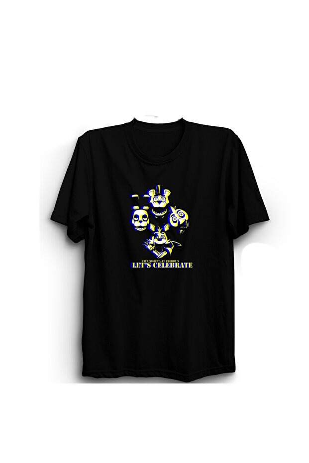 Five Nights at Freddy's, 5Naf, Fnaf, Let's Celebrate, Game, Game T-Shirt