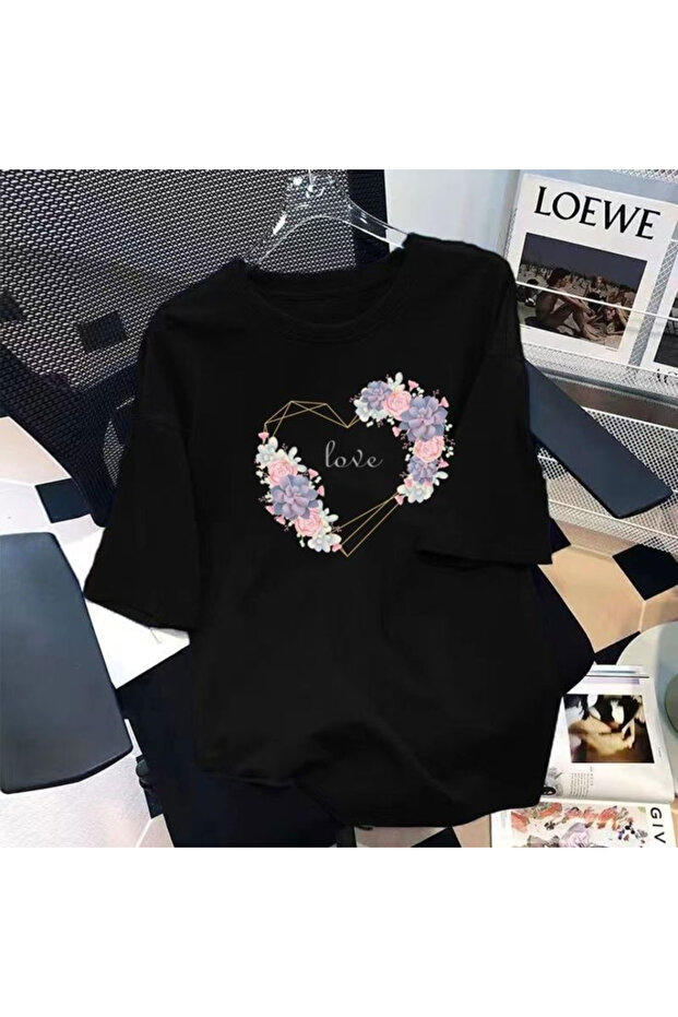 Unisex Printed oversized T-shirt