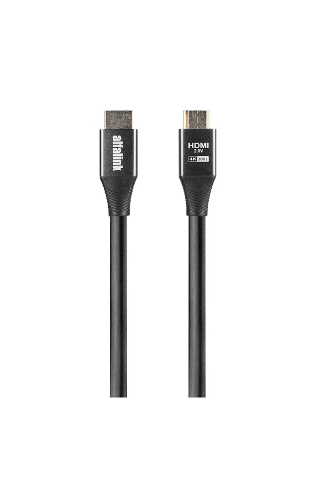 Alfalink Ak-Hd4K25 19+1 HDMI to HDMI 25m Metal V2.0 4K (4096*2160) 30Hz Cable