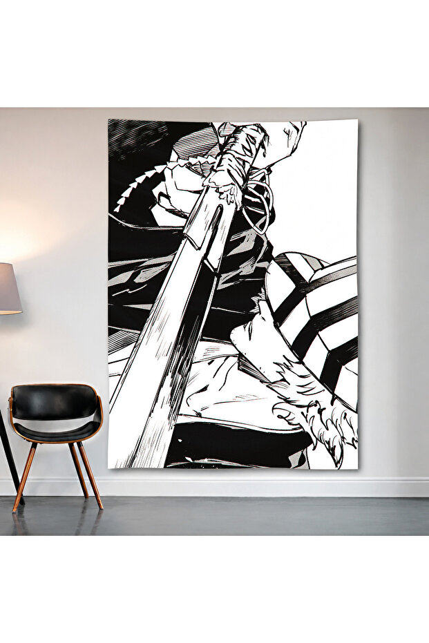Anime Sword Art Wall Cloth Wall Tapestry First Quality Satin Fabric Poster