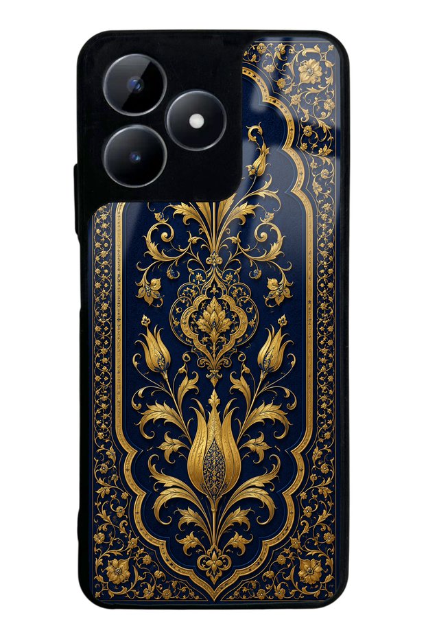 Realme C53 Sapphire Ottoman Gold Design Glossy Phone Case