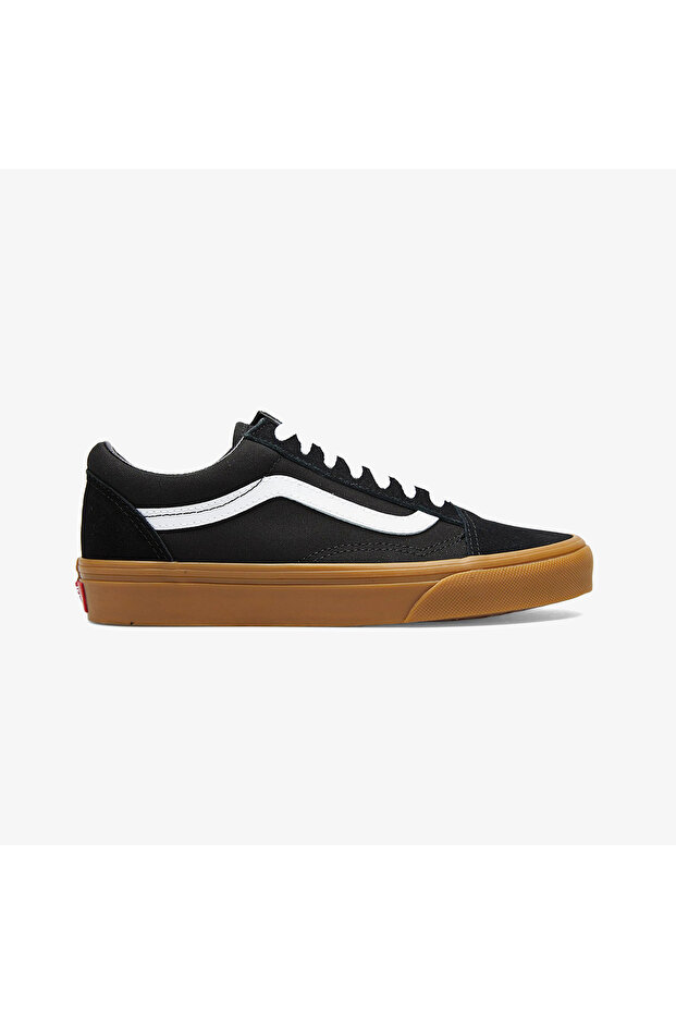 Old Skool Kadın Siyah Süet Sneaker - 1
